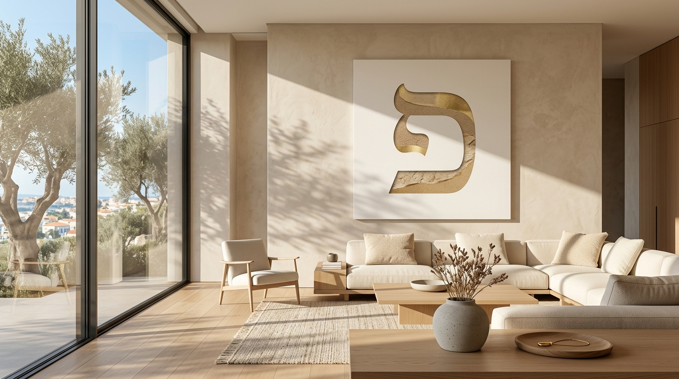 Hebrew Wall Art Gallery